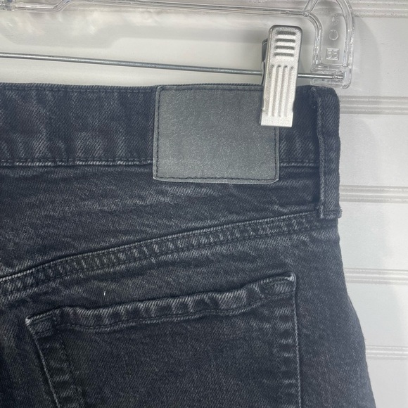 Aeropostale Women's Black Denim Mom Shorts Size 2 Women’s EUC - Picture 8 of 9